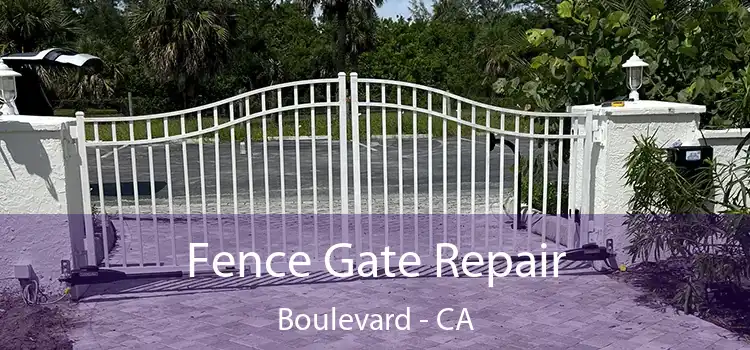  Fence Gate Repair Boulevard - CA