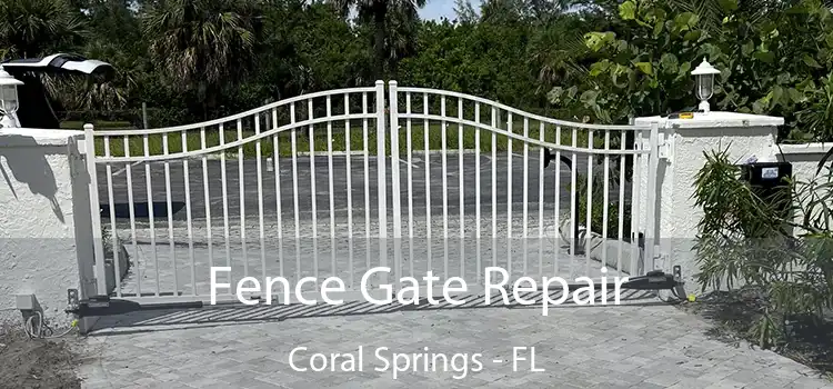  Fence Gate Repair Coral Springs - FL