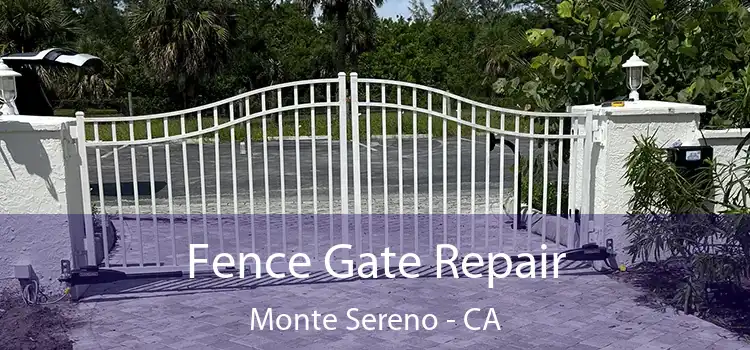  Fence Gate Repair Monte Sereno - CA