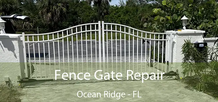  Fence Gate Repair Ocean Ridge - FL