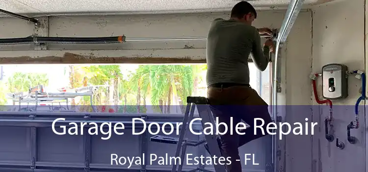 Garage Door Cable Repair Royal Palm Estates - FL