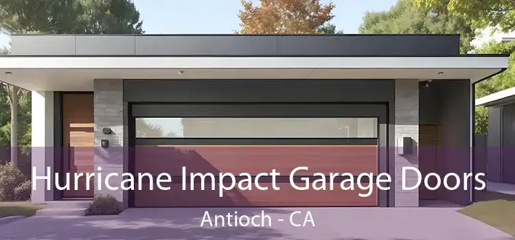 Hurricane Impact Garage Doors Antioch - CA