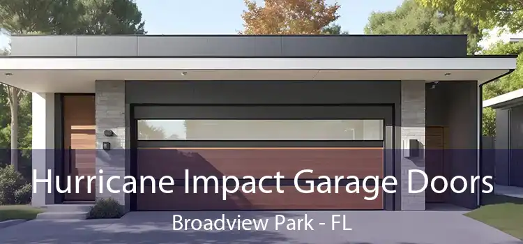 Hurricane Impact Garage Doors Broadview Park - FL