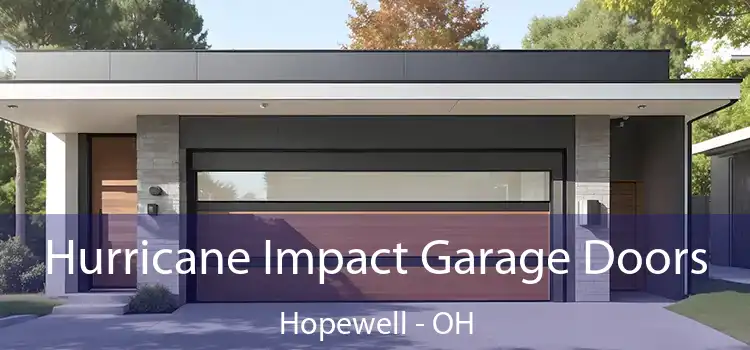 Hurricane Impact Garage Doors Hopewell - OH