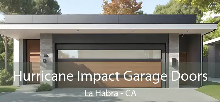 Hurricane Impact Garage Doors La Habra - CA