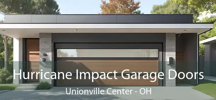 Hurricane Impact Garage Doors Unionville Center - OH