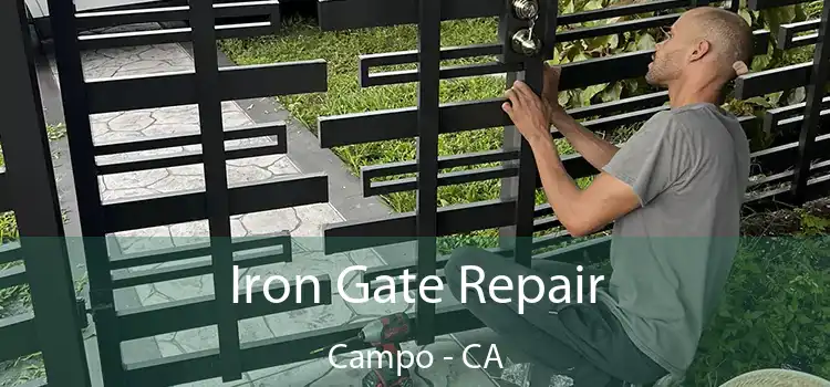  Iron Gate Repair Campo - CA